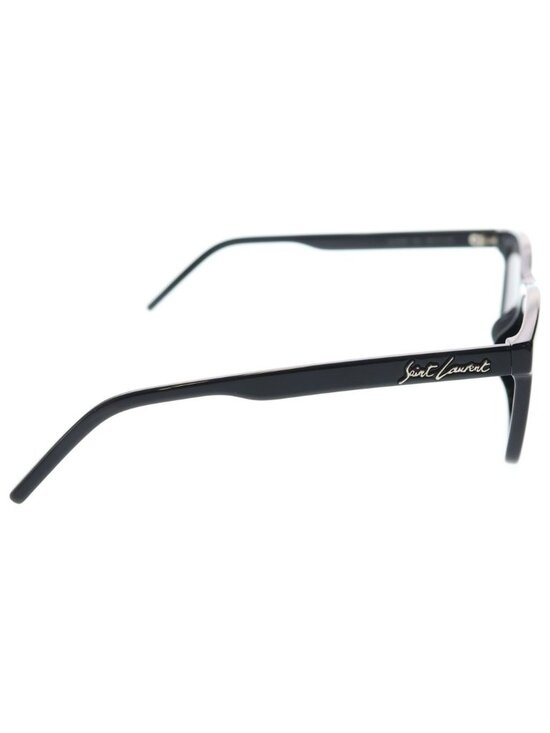 Saint Laurent Paris Side Logo Square Frame Sunglasses Eyewear Black main image 5
